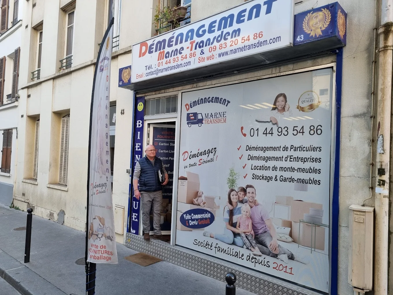 Gestion d'archives Marne Transdem